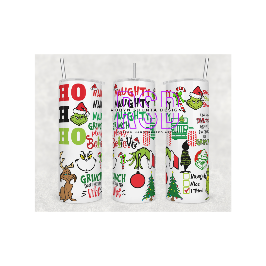 Ho-Ho Holiday Tumbler 20oz