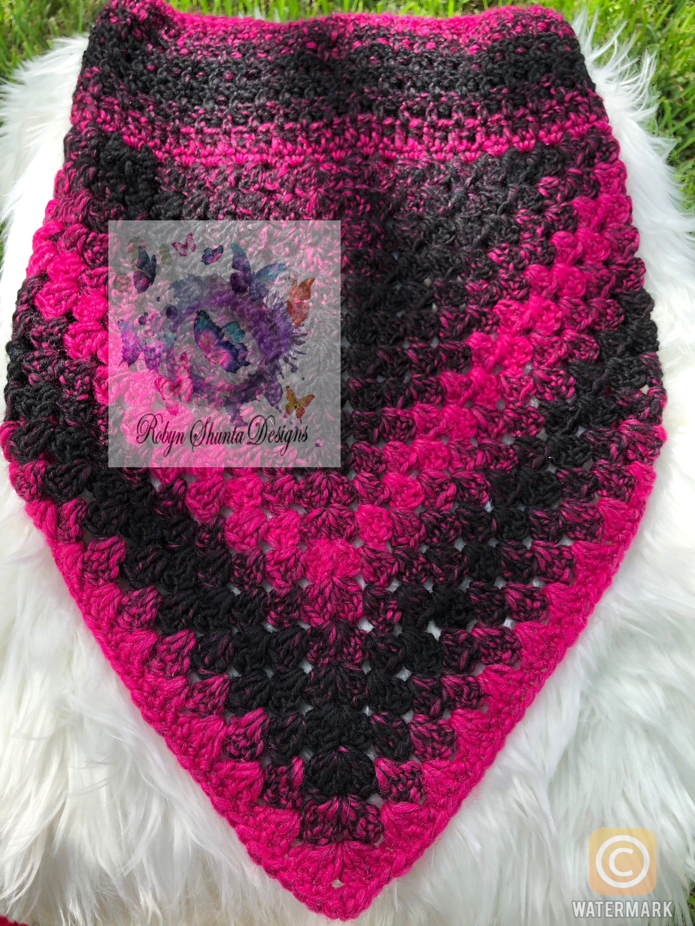 Pink Cowl Neck Scarf